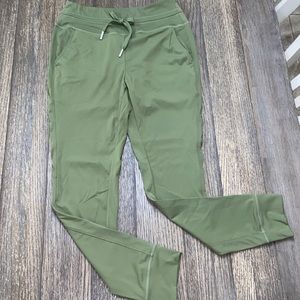Olive green joggers